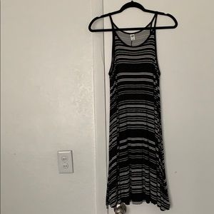 Black and white dress